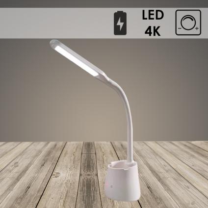 Светильник настольный Росток T9 LED АКБ диммер 7W белый
